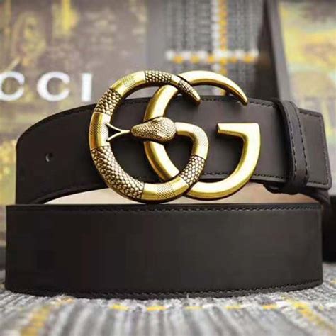 gucci snake belt black|Gucci belt snake buckle women's.